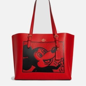 COACH x Disney Mickey Mouse x Keith Haring tote